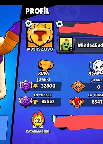 Brawl stars hesap 