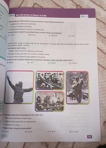 8. Sınıf İnkılap Soru Bankası - Görsel 7
