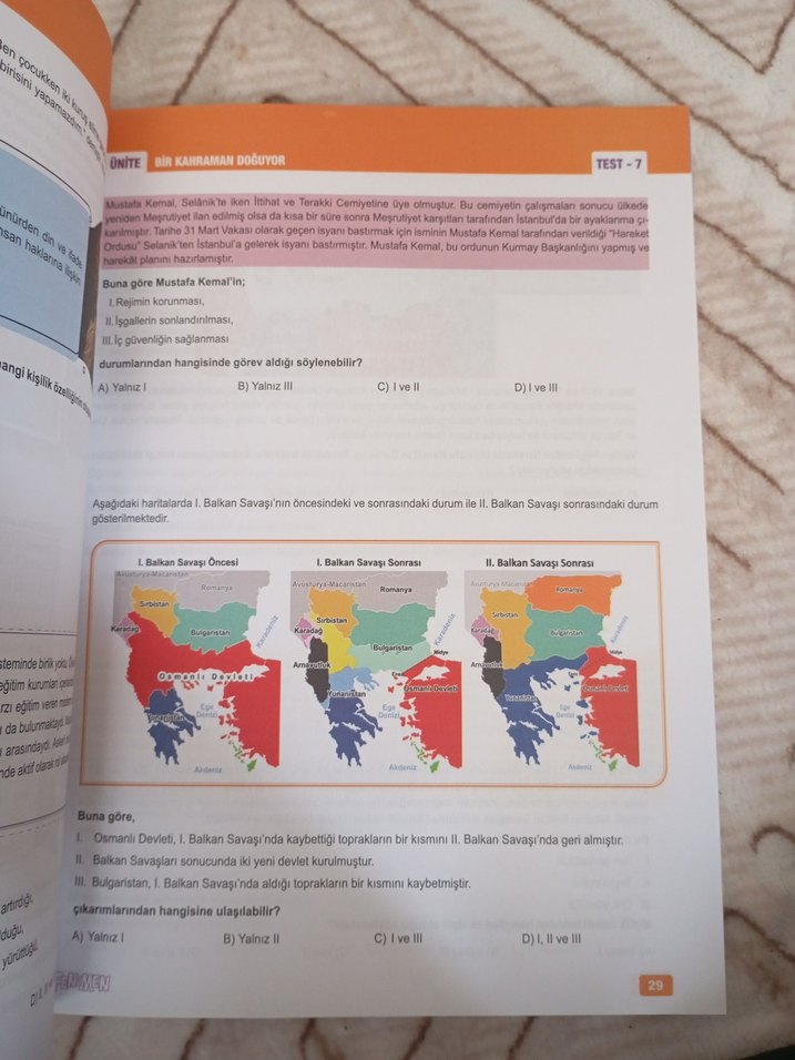8. Sınıf İnkılap Soru Bankası - Görsel 5