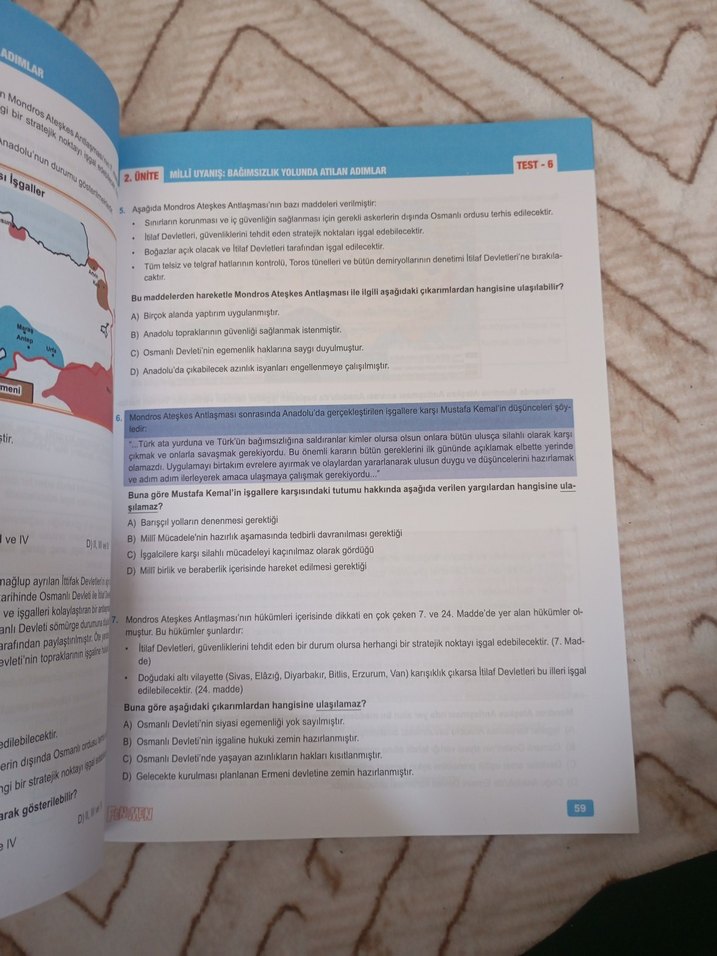 8. Sınıf İnkılap Soru Bankası - Görsel 4