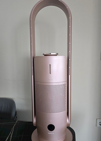 Pembe Renkli Hava Temizleyici ve Nemlendirici