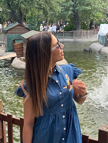 Diğer Kot elbise