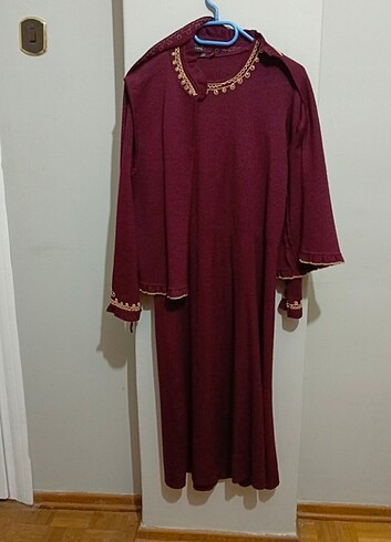40 Beden bordo Renk Triko elbise