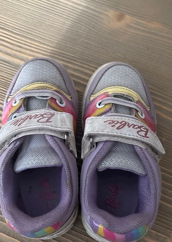 Barbie Kız Çocuk Mor Bağcıklı Spor Ayakkabı - Görsel 4