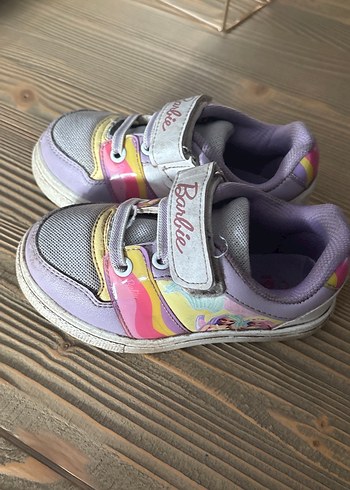 Barbie Kız Çocuk Mor Bağcıklı Spor Ayakkabı - Görsel 2