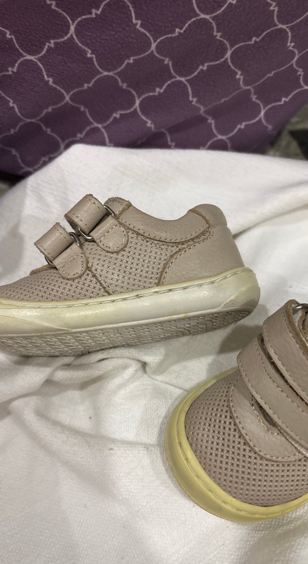 Bej Erkek Bebek İlk Adım Ayakkabısı - Görsel 2