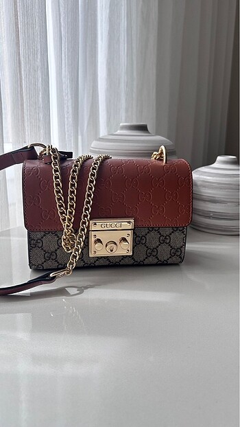 Gucci Supreme Padlock Çanta