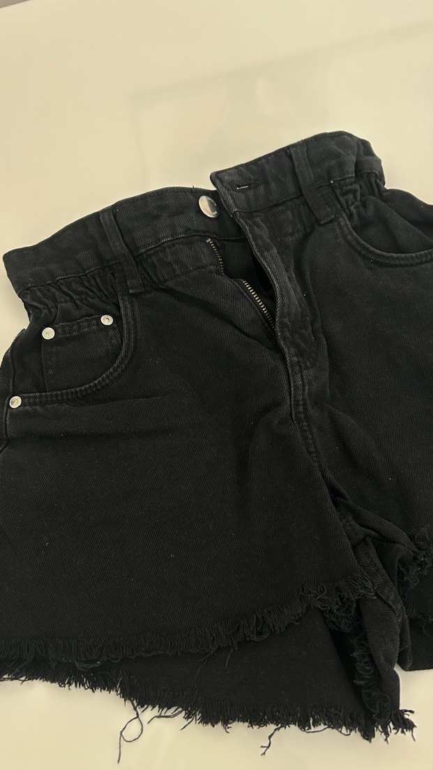 Bershka Mini Kot Şort - Görsel 5