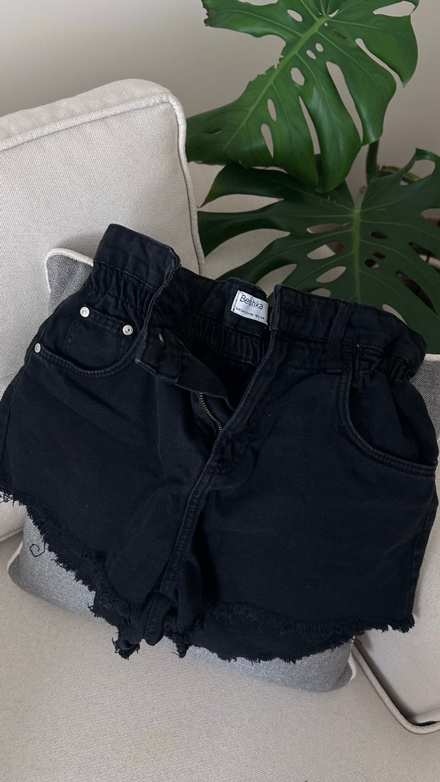 Bershka Mini Kot Şort - Görsel 3