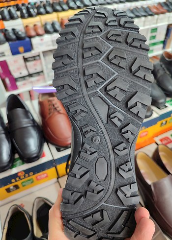 Gri Erkek Outdoor Ayakkabı Bağcıklı 46 Numara - Görsel 3