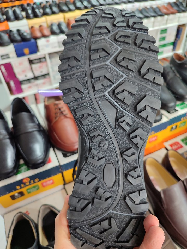 Gri Erkek Outdoor Ayakkabı Bağcıklı 46 Numara - Görsel 3