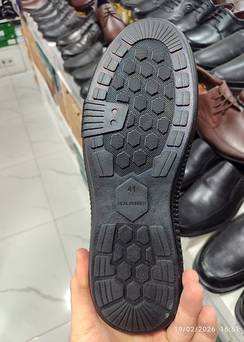 Siyah Bağcıklı Erkek Klasik Ayakkabı - Görsel 3