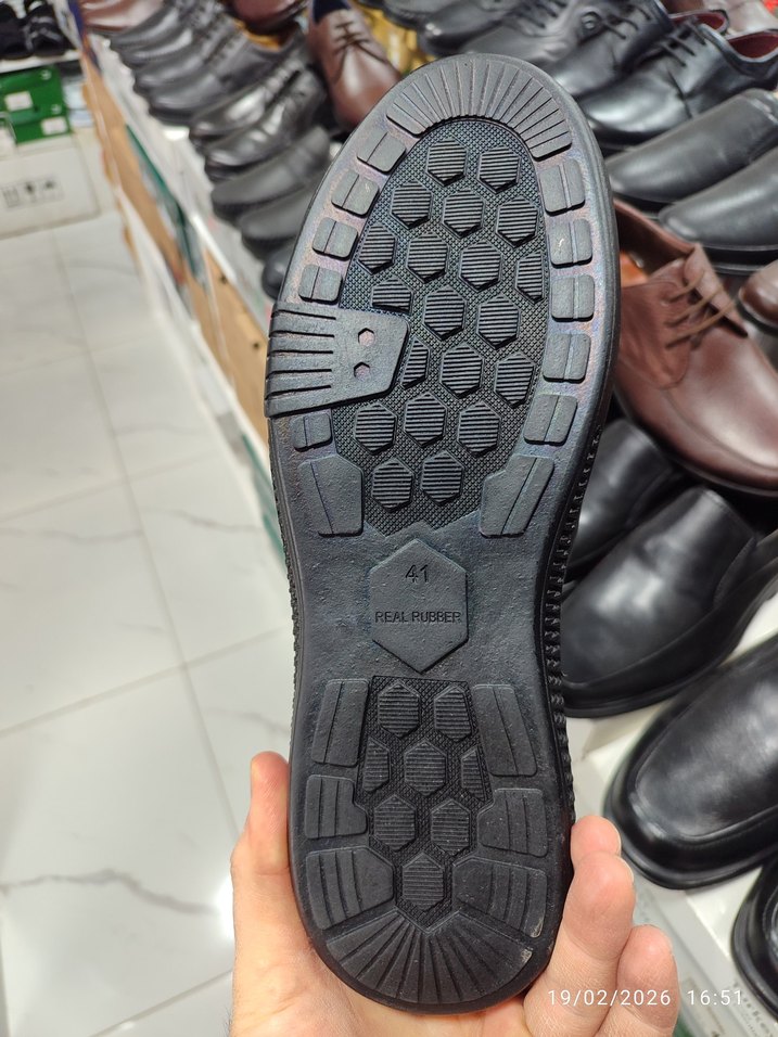 Siyah Bağcıklı Erkek Klasik Ayakkabı - Görsel 3