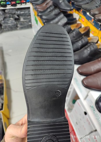 Siyah Erkek Klasik Ofis Ayakkabısı - Görsel 3