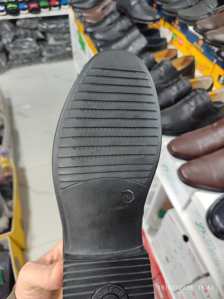 Siyah Erkek Klasik Ofis Ayakkabısı - Görsel 3