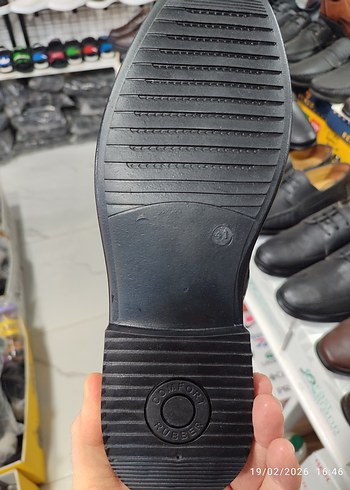 Siyah Yılan Desenli Erkek Klasik Ayakkabı - Görsel 3