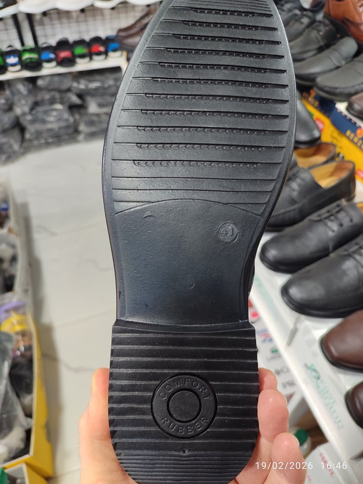 Siyah Yılan Desenli Erkek Klasik Ayakkabı - Görsel 3