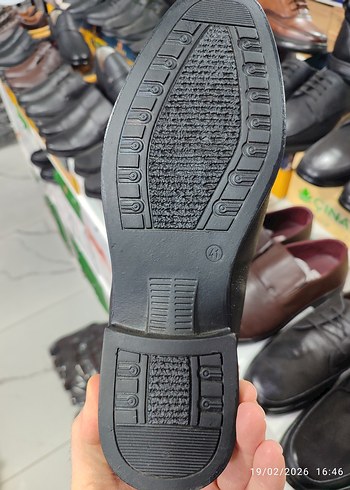 Klasik Siyah Erkek Deri Ayakkabı - Görsel 3