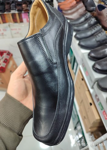 Siyah Tokalı Erkek Klasik Ayakkabı - Görsel 2