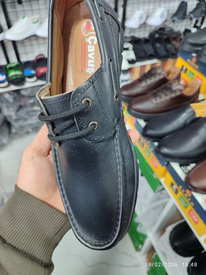 Siyah Erkek Klasik Tokalı Ayakkabı - Görsel 2