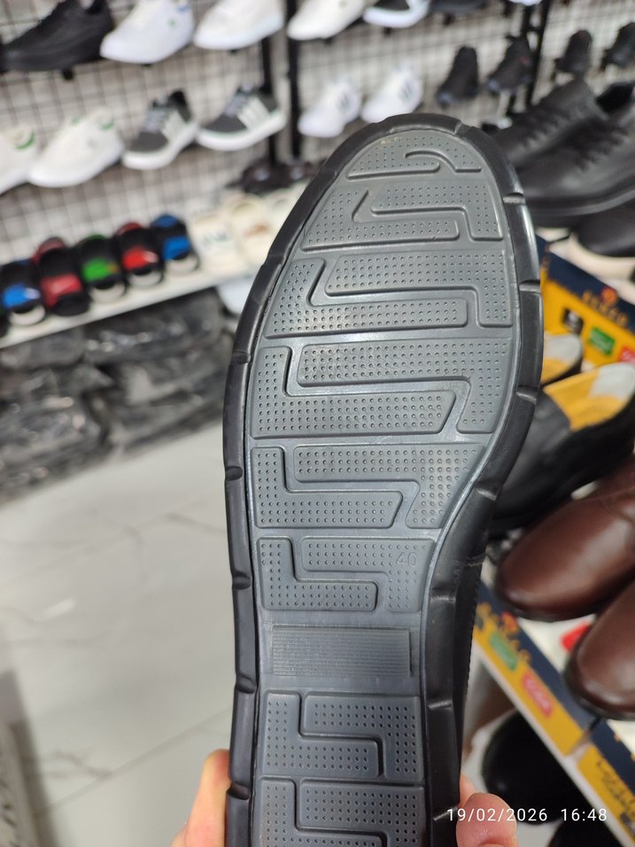 Siyah Erkek Klasik Tokalı Ayakkabı - Görsel 3