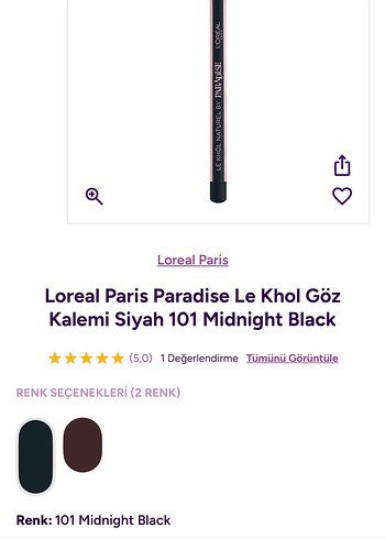 Loreal Paris L'Oréal Paris Göz Kalemi