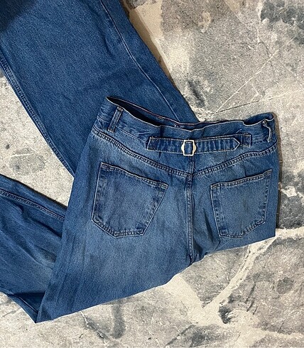 40 Beden mavi Renk baggy jean