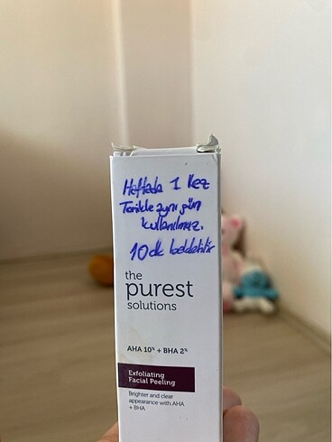Beden The Purest Solutions Kırmızı Peeling