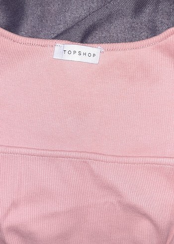 Kadın Pembe Crop - Görsel 2