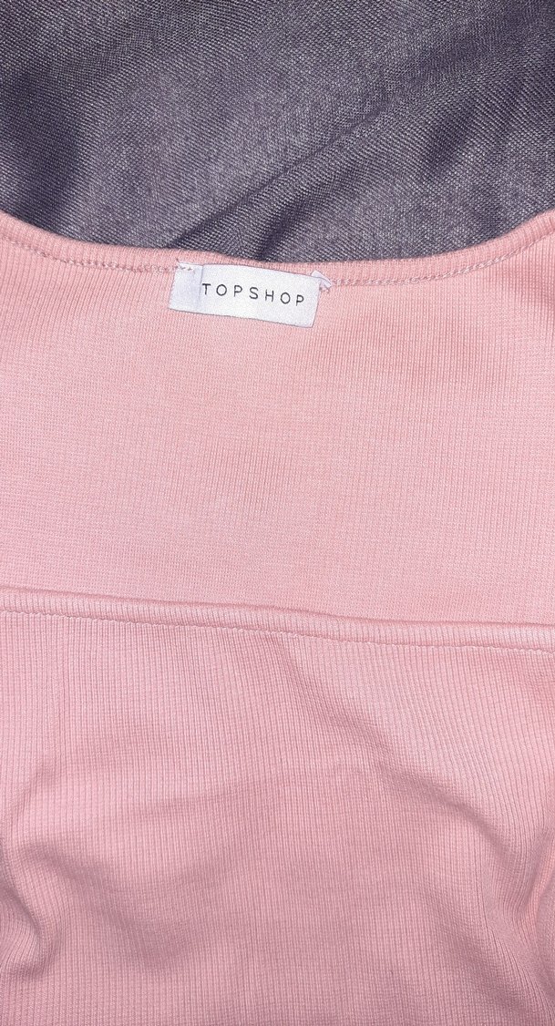 Kadın Pembe Crop - Görsel 2