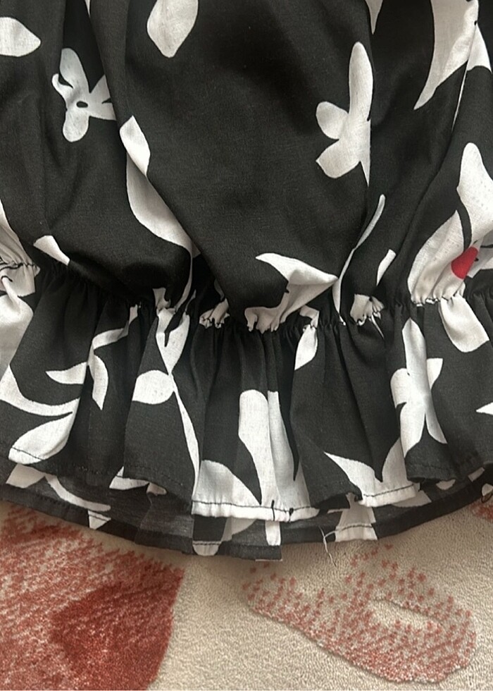 çiçekli crop - Görsel 4