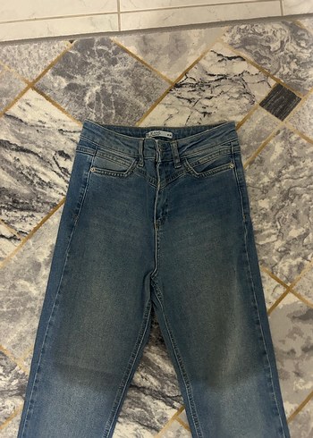 Defacto Kadın Mavi Kot Pantolon - Görsel 2