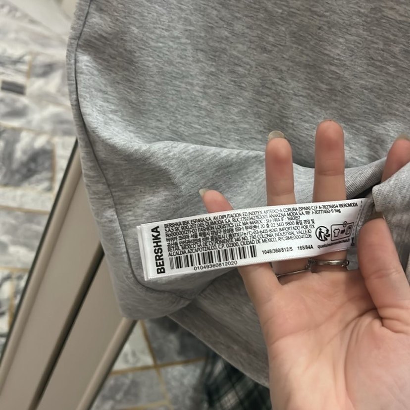 Bershka Gri Kadın Elbise - Görsel 4