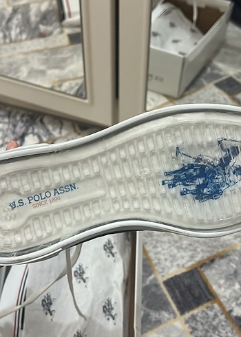 U.S. Polo Assn. Kadın Lacivert Sneaker - Görsel 2