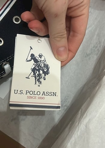 U.S. Polo Assn. Kadın Lacivert Sneaker - Görsel 4