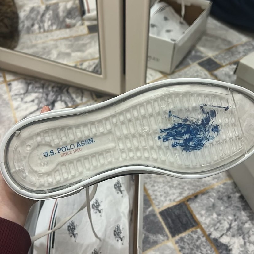 U.S. Polo Assn. Kadın Lacivert Sneaker - Görsel 2