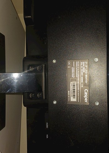 Siyah Casper Monitör - Görsel 3