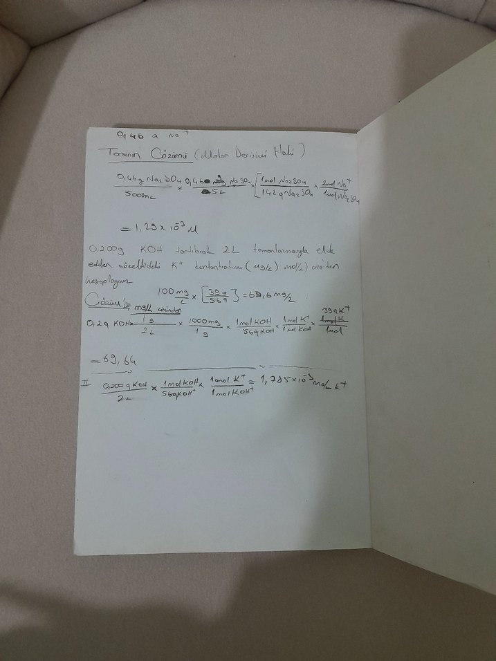 Çevre Mühendisliği Kimyası Kitabı - Görsel 3