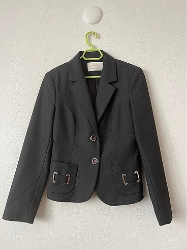Siyah blazer ceket