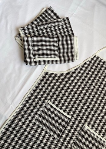 Kareli Mutfak Önlüğü - Görsel 4