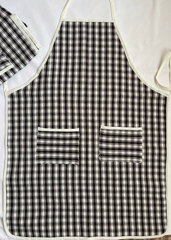 Kareli Mutfak Önlüğü - Görsel 5