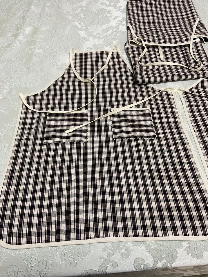 Kareli Mutfak Önlüğü - Görsel 2