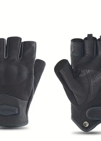 Gerçek Deri Yarım Parmak, Korumalı - Görsel 2