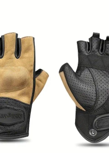 Gerçek Deri Yarım Parmak, Korumalı - Görsel 3