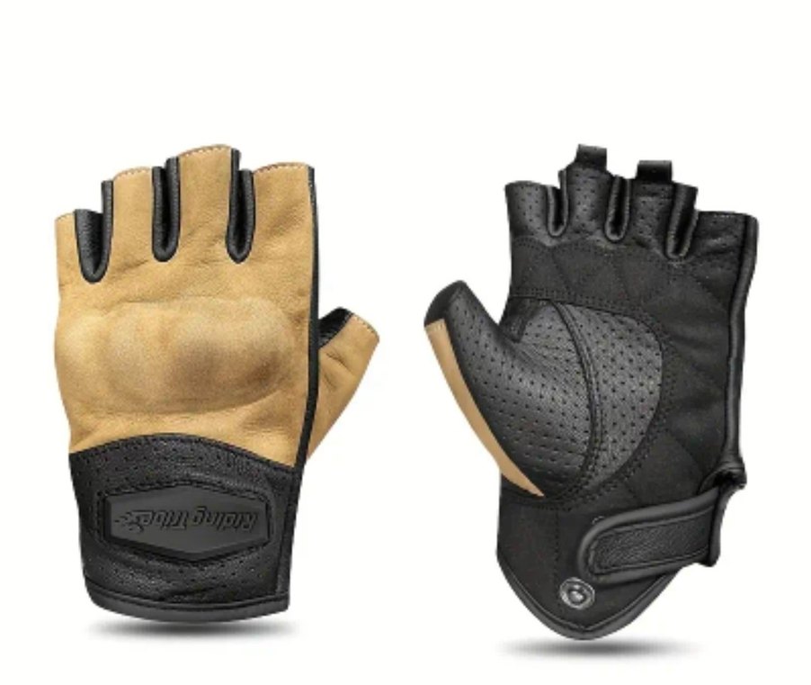 Gerçek Deri Yarım Parmak, Korumalı - Görsel 3