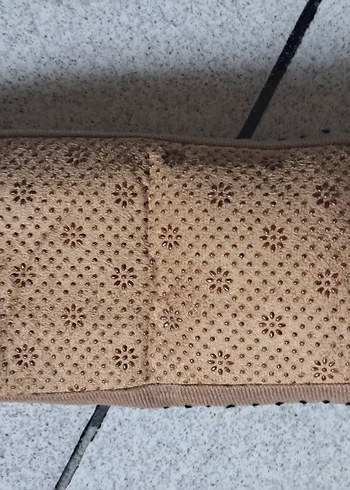 Kadın- Erkek Çok Renkli Örgü Dolgu Topuklu Ev Terliği - Görsel 5