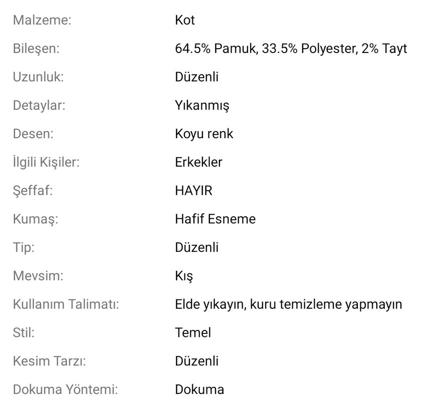 Polarlı Kot Pantolon - Görsel 5