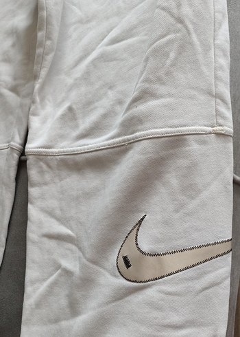 m Beden beyaz Renk Nike Beyaz Rahat Kesim Kadın Eşofman Altı