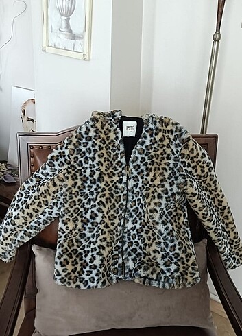 Koton Leopar desenli kürk