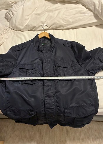 Düğmeli Gri Erkek Street Wear Mont - Görsel 10